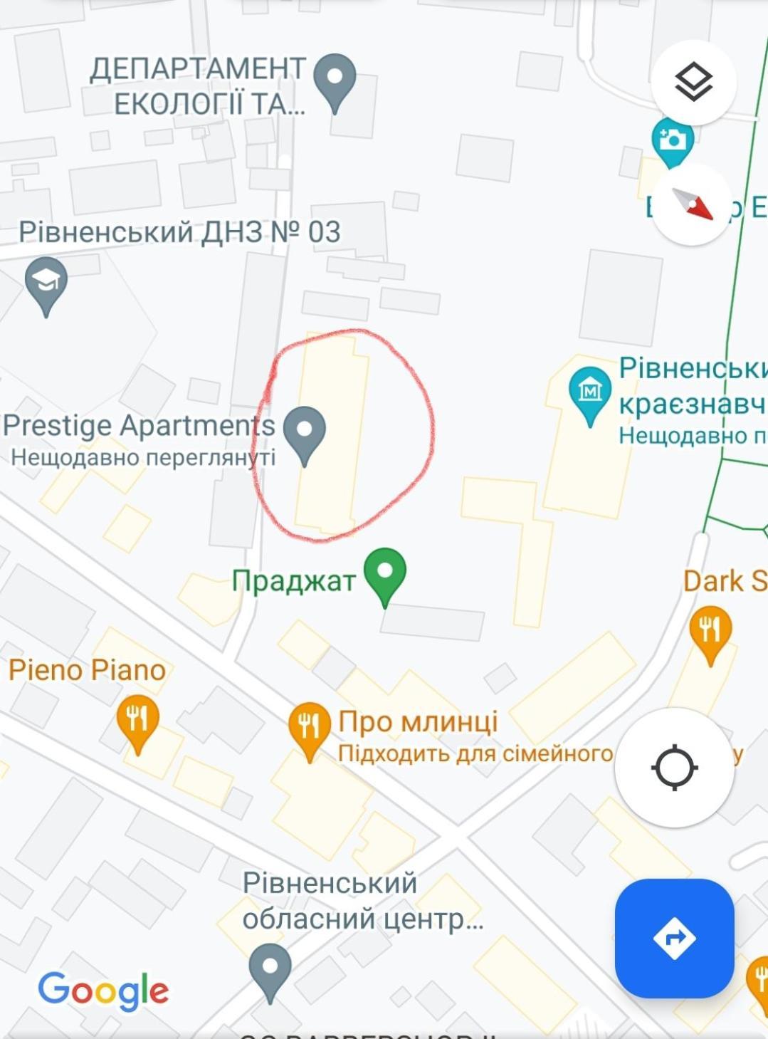 Prestige Apartments Rivne Kültér fotó